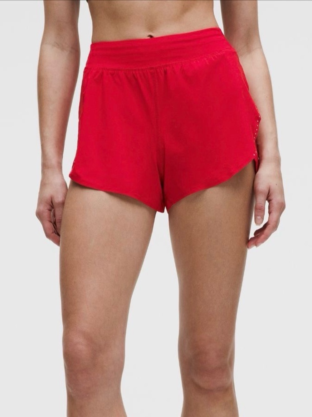 lululemon athletica Red Women's Athletic Shorts